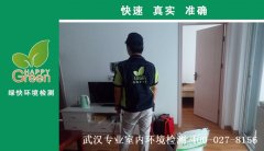 武漢廣電蘭亭時代新房甲醛檢測