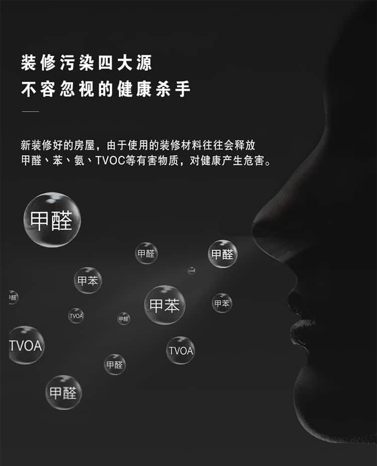 裝修污染四大源 不容忽視的健康殺手 新裝修好的房屋沒有雨使用的裝修材料往往會釋放甲醛、苯、氨、TVOC等有害物質(zhì)，對健康產(chǎn)生危害。  身體的哪些警報？反應著室內(nèi)已經(jīng)超標嚴重！