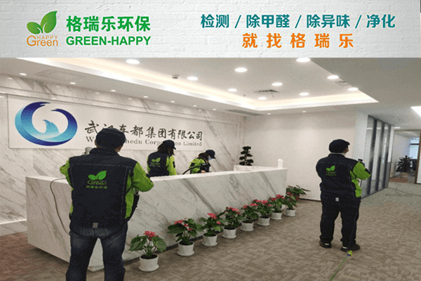 進(jìn)口設(shè)備＋專研配方！武漢除甲醛效果說話！