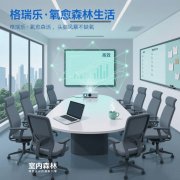 格瑞樂?氧愈森活 - 會議室負氧離子生態(tài)涂層空氣凈化